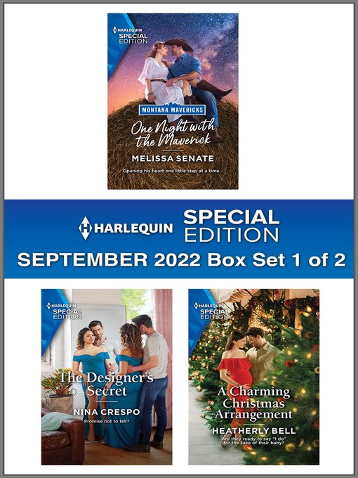 Title details for Harlequin Special Edition: September 2022 Box Set 1 of 2 by Melissa Senate - Available